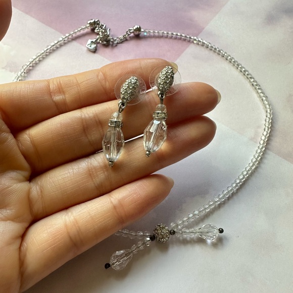 Swarovski Necklace and Earrings - Picture 3 of 6